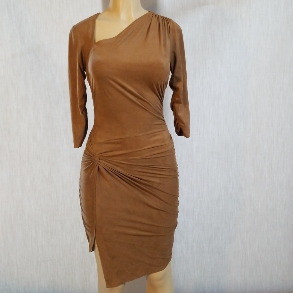 Camel BodyCon Dress